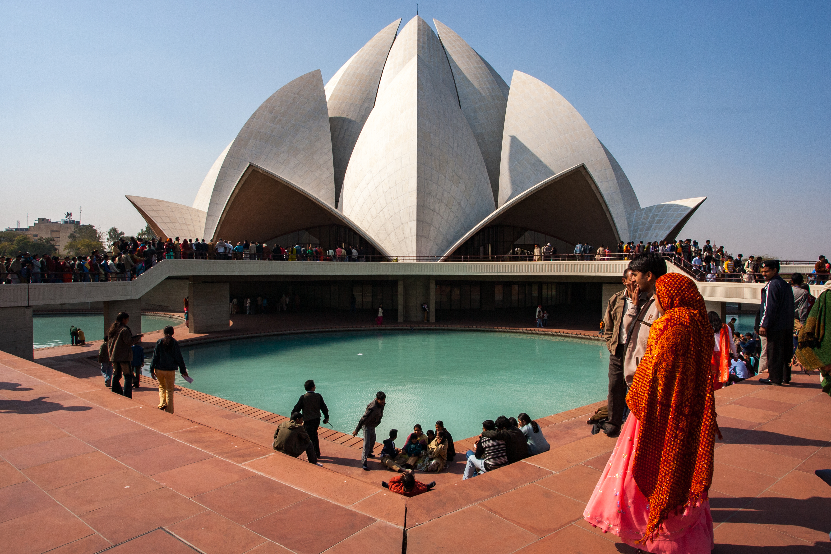 Eighth Bahá'í House of Worship - Continental - Bahapur, New Delhi, India, Indian Sub-Continent